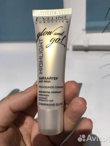 Жидкий хайлайтер Eveline glow and go