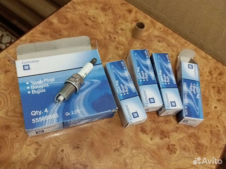 Свечи зажигания GM 55569865 опель шевроле