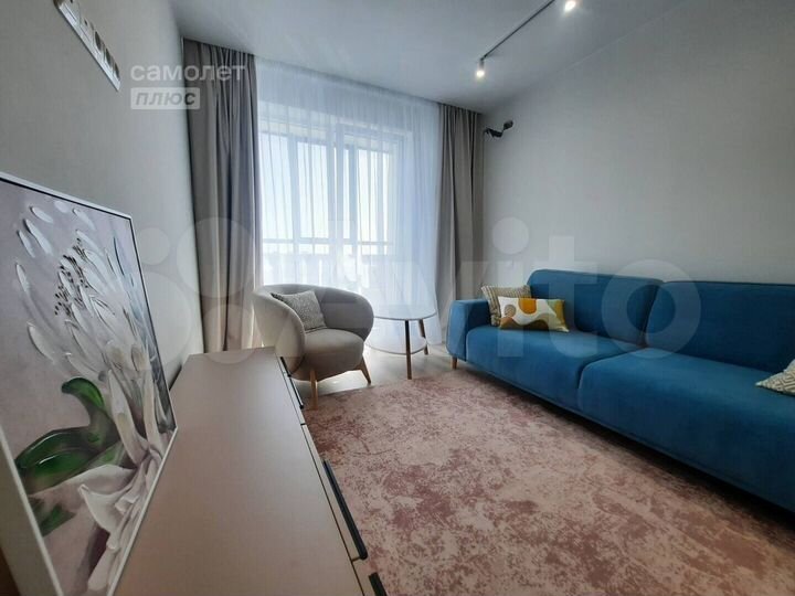 2-к. квартира, 53,5 м², 22/25 эт.