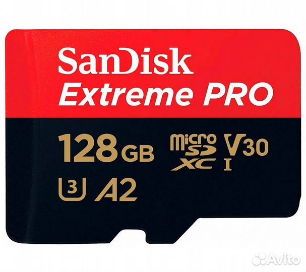Карта памяти SanDisk microsdxc Extreme PRO V30 U3