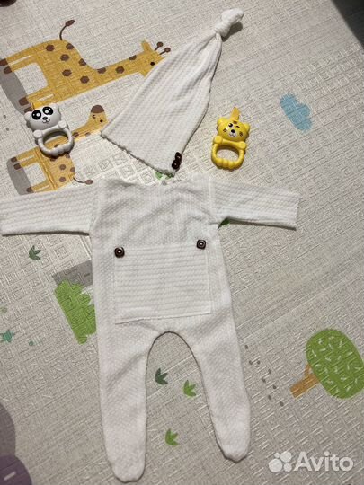 Костюм для новорожденного 0-6 мес,унисекс