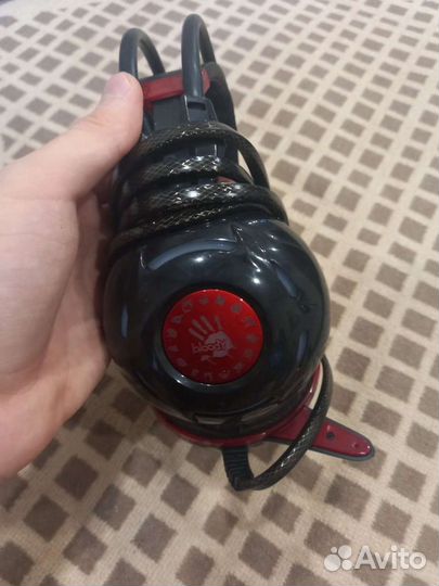 Наушники bloody и клавиатура dexp