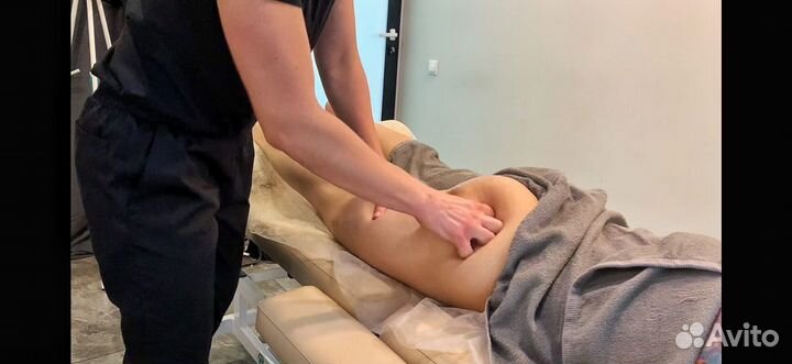 Качественный массаж сильными руками от спортсменки