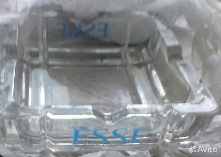 Пепельница стеклянная esse