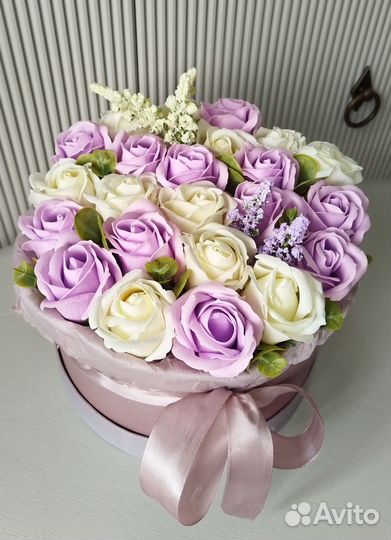 Мыльные розы букеты