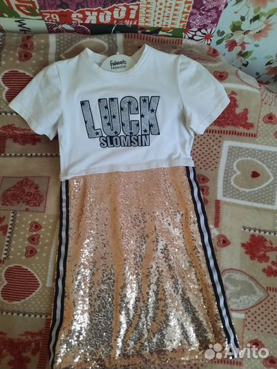 Одежда пакетом на девочку 128