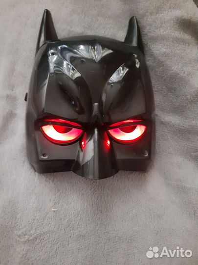 Маска бетмэна детская, светится