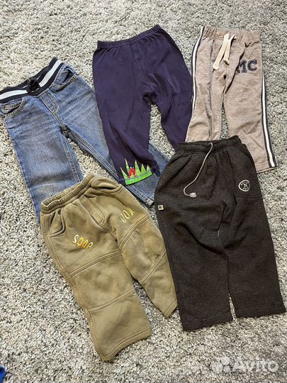 Пакет вещей для мальчика 2-3 года