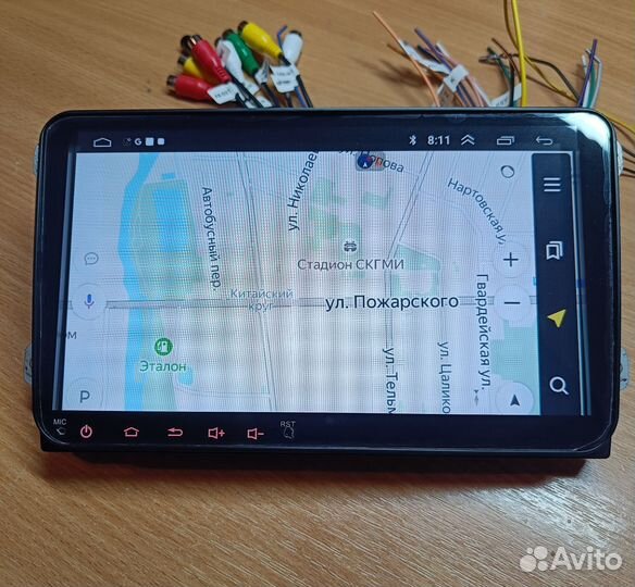 Магнитола на андроиде для VAG 9 дюймов