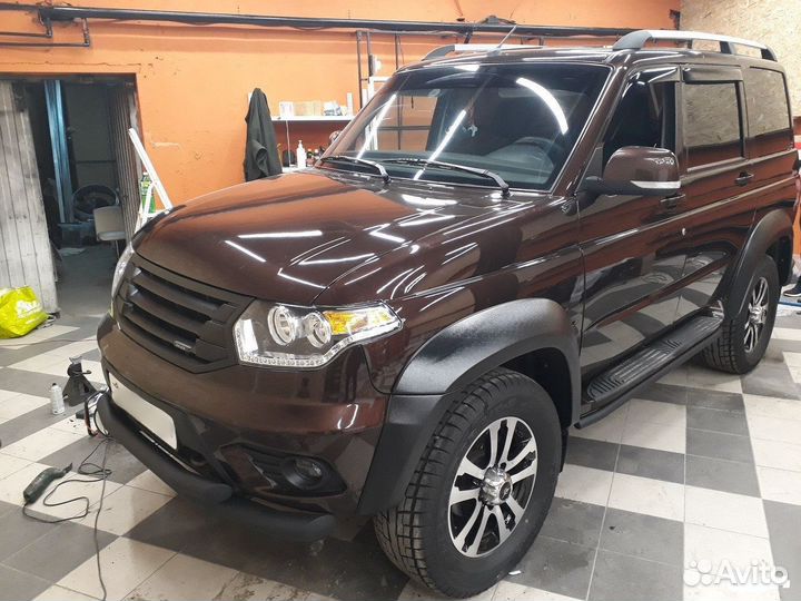 Защита переднего бампера 