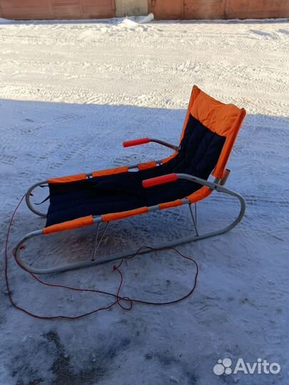 Детские санки складные