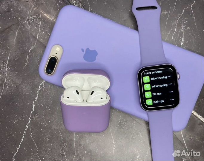 Комплект Airpods 2 + Apple watch (гарантия)