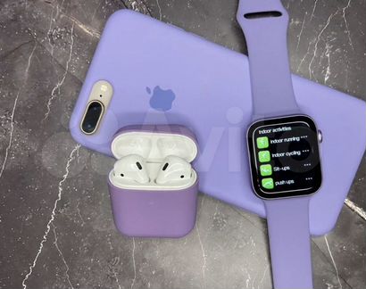 Комплект Airpods 2 + Apple watch (гарантия)