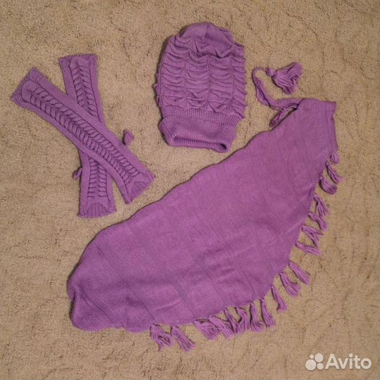 Вязаный комплект