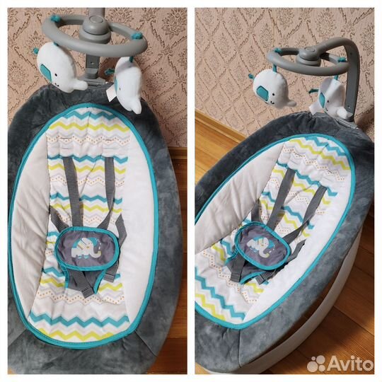 Детские качели шезлонг