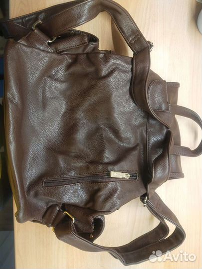 Рюкзак женский новый коричневый