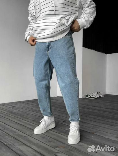 Джинсы широкие мужские