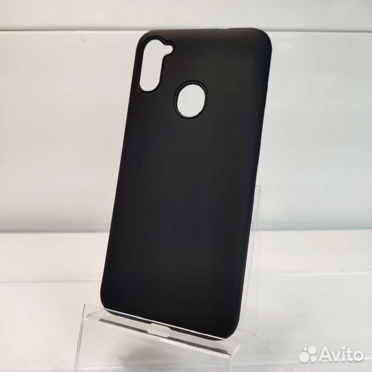 Чехол силиконовый samsung Galaxy A11 черный