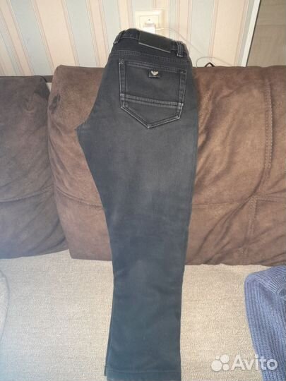 Джинсы теплые