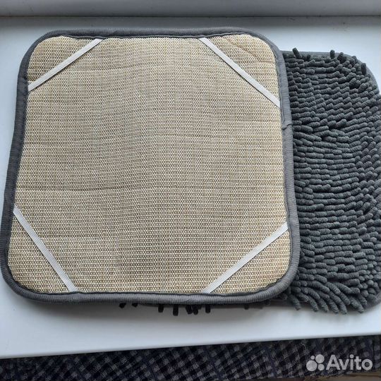 Новая сидушка на табурет чехол