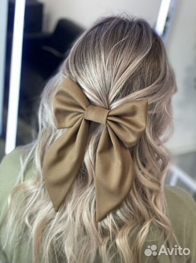 Ободок-резинка для волос, банты