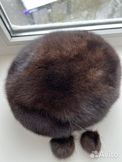 Шапка норковая женская