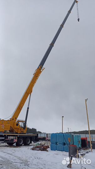 Аренда и услуги автокрана, 32 т, 44 м, с гуськом 9 м
