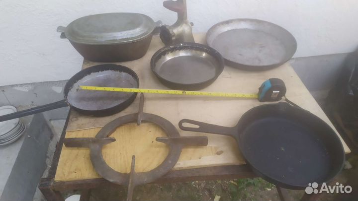 Чугунная и стальная посуда из СССР