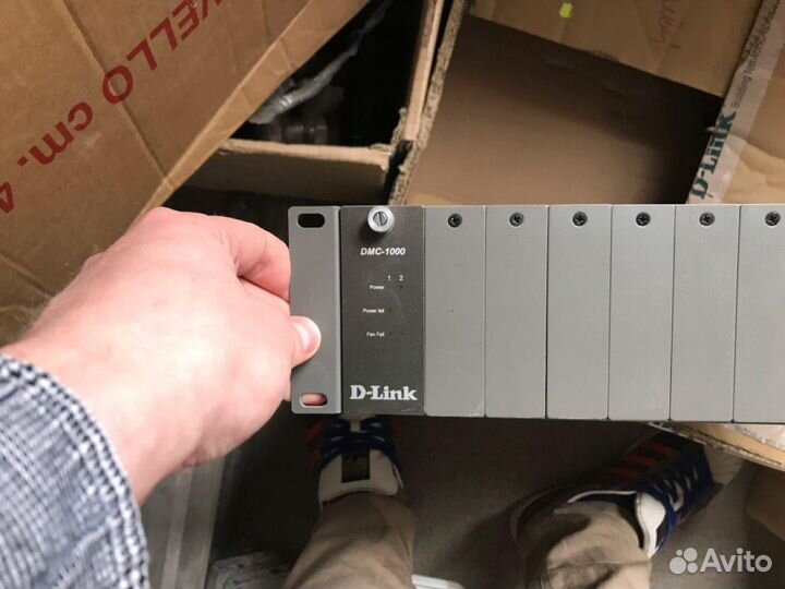 Шасси D-link DMC-1000 для конвертеров, 16 слотов