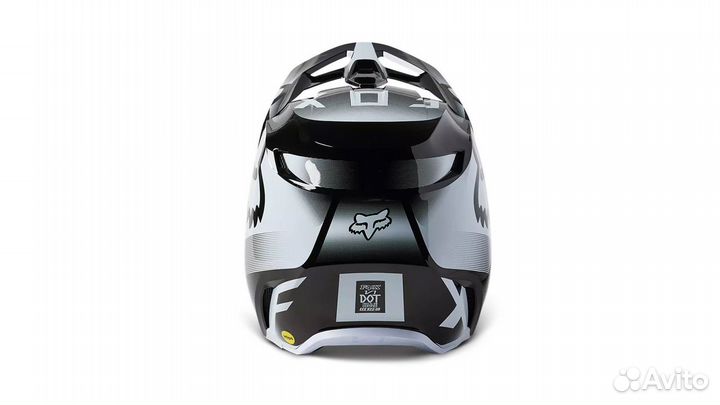 Мотошлем Fox V1 Leed Helmet (Black/White, XL, 202