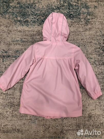 Плащ для девочки ветро-влаго непроницаемый 104-110