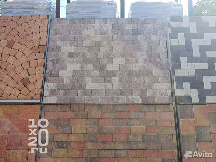 Тротуарная плитка, бордюры с работой под ключ