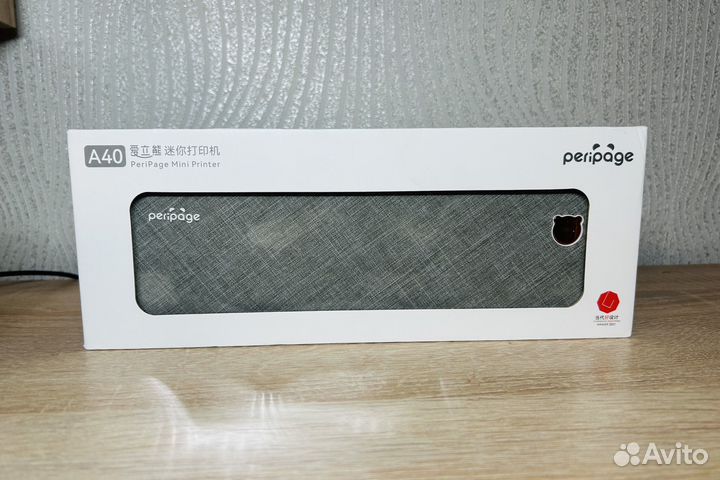 Мини принтер peripage a4