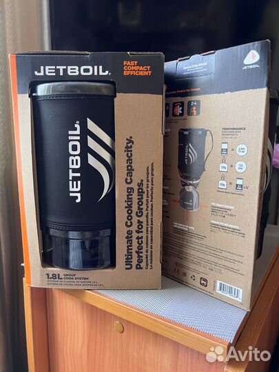 Горелка Jetboil Sumo Carbon 1.8 L