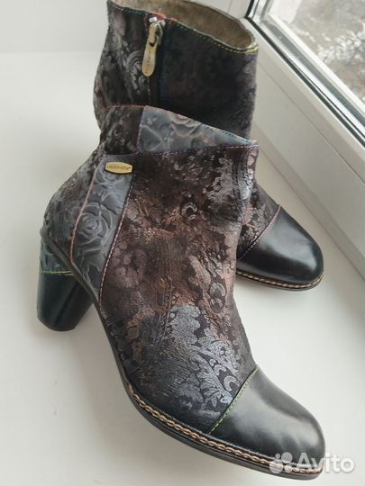 Ботильоны кожа Laura Vita 39 размер