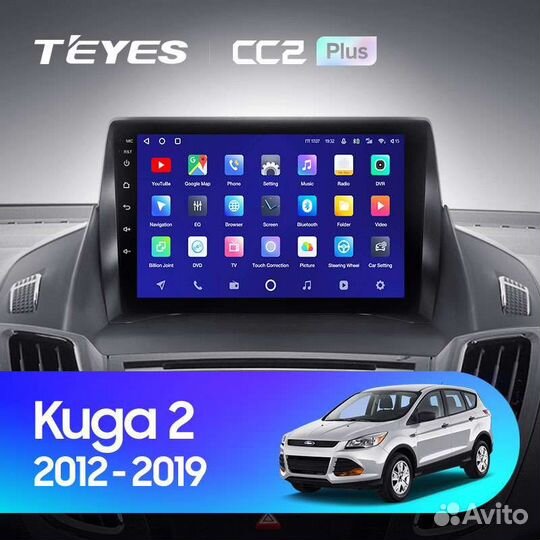 Магнитола Ford Kuga 2 2012-2019 Teyes