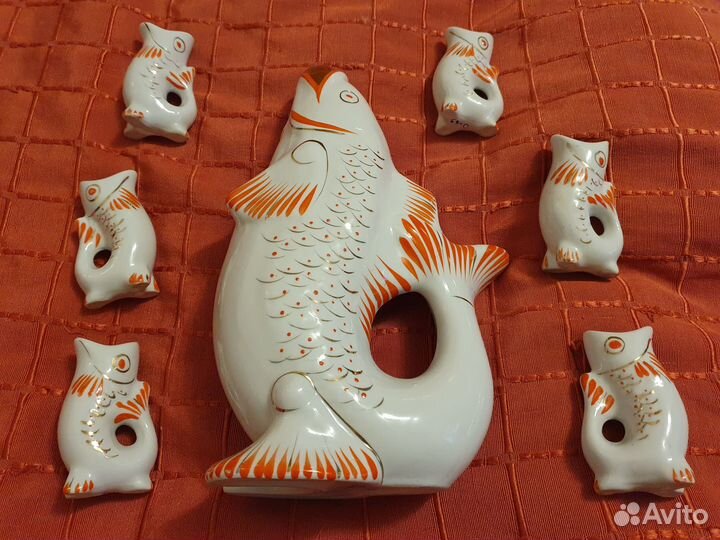 Сервиз Рыбки СССР