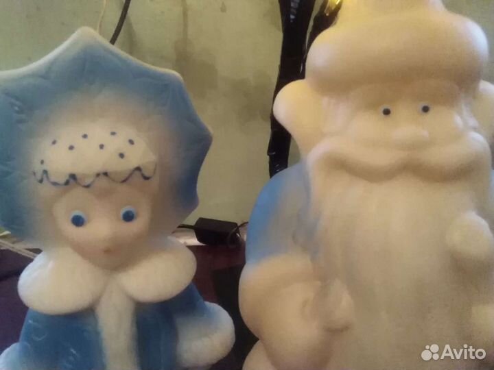 Дедушка Мороз и Снегурочка СССР 50-е