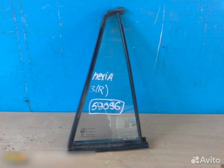 Стекло двери задней правой Daewoo Nexia 1995-2016