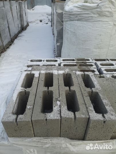 Перегородочные керамблоки 12х20х40