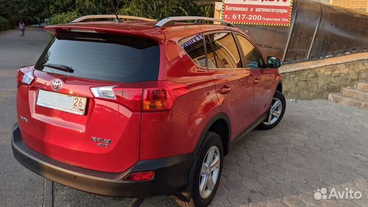 Рейлинги на крышу Toyota RAV4 2012+, Серые, Турция