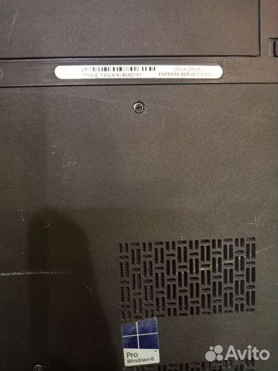 Ноутбук dell vostro на запчасти