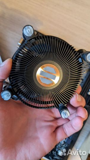 Intel core i5-11400, ASRock B560M-HDV R2.0, кулер