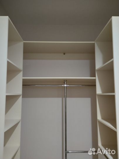 Гардеробная на заказ по индивидуальному проекту