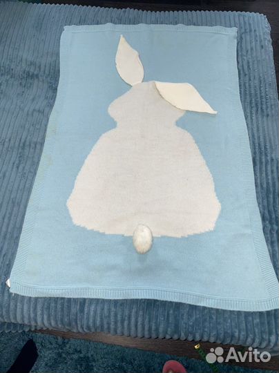 Плед олеяло зайка