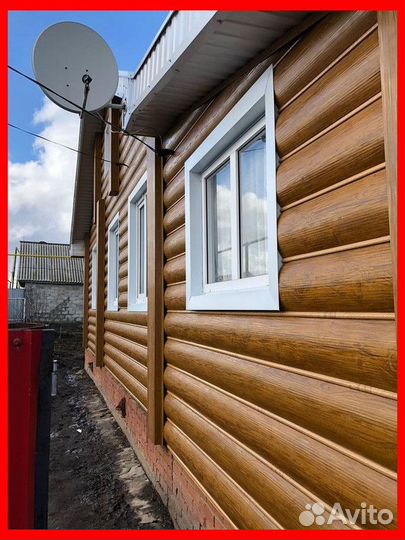 Фасад дома из сайдинга