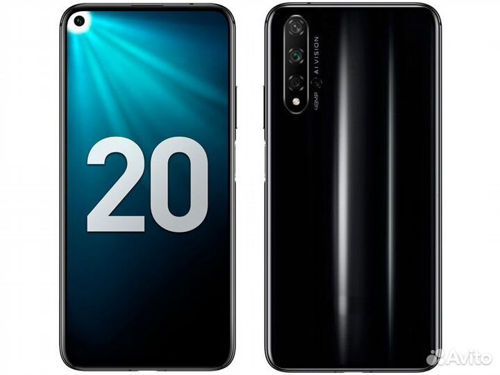 Защитное стекло на Honor 20