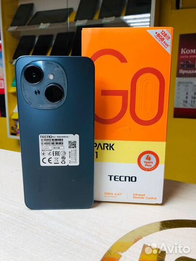 TECNO Spark Go 1, 4/128 ГБ