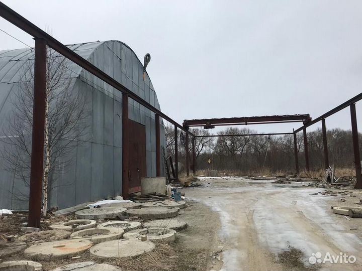 Оборудованный под производство ангар