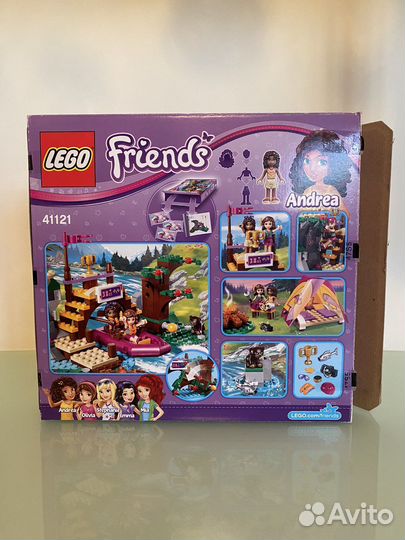 Lego Friends сплав по реке в лагерь
